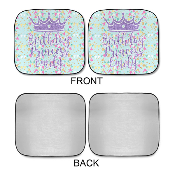Birthday Princess Car Sun Shades - APPROVAL