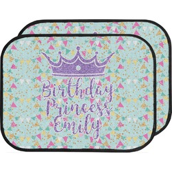 Birthday Princess Car Floor Mats (Back Seat) (Personalized)