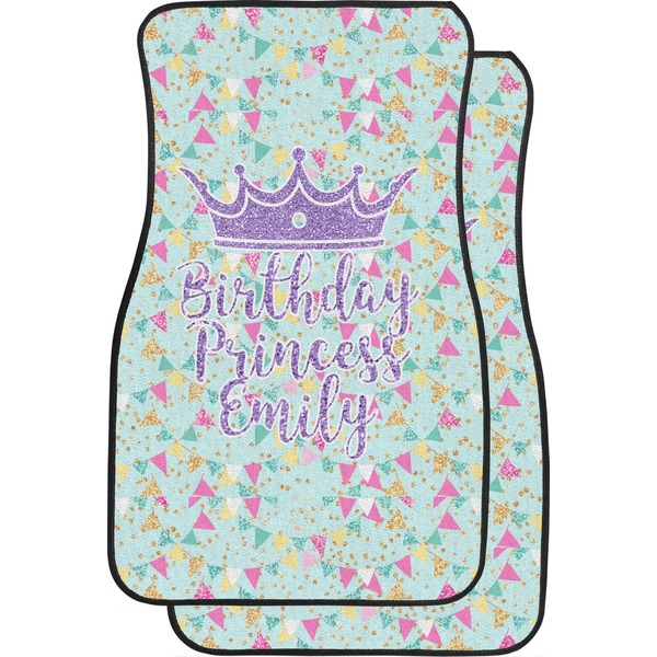 Custom Birthday Princess Car Floor Mats (Personalized)