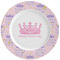 Birthday Princess Ceramic Dinner Plates (Set of 4) (Personalized)