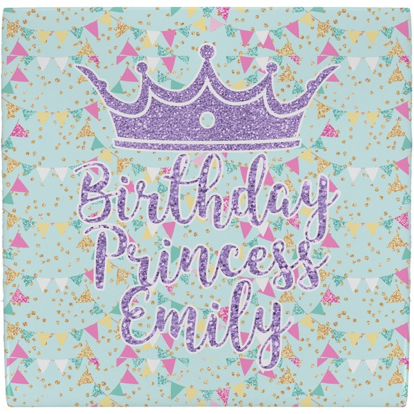 Custom Birthday Princess Ceramic Tile Hot Pad (Personalized)