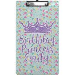 Birthday Princess Clipboard (Legal Size) (Personalized)