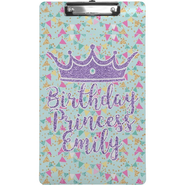 Custom Birthday Princess Clipboard (Legal Size) (Personalized)