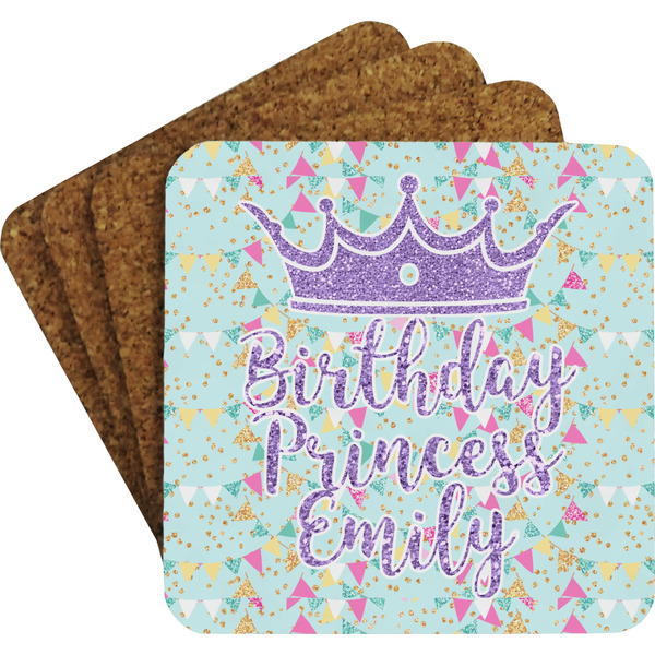 Birthday Princess Coaster Set (Personalized)