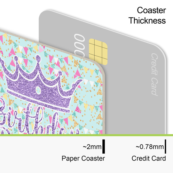 Birthday Princess Coaster Thickness