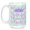 Birthday Princess Coffee Mug - 15 oz - White