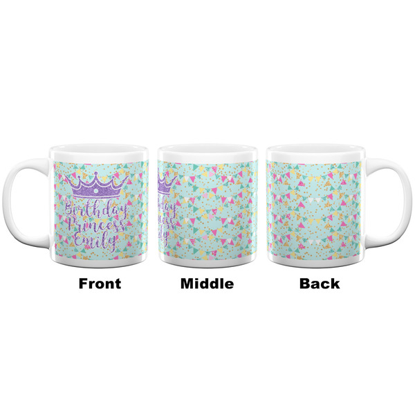 Birthday Princess Coffee Mug - 20 oz - White APPROVAL