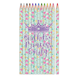 Birthday Princess Colored Pencils (Personalized)