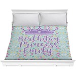 Birthday Princess Comforter - King (Personalized)