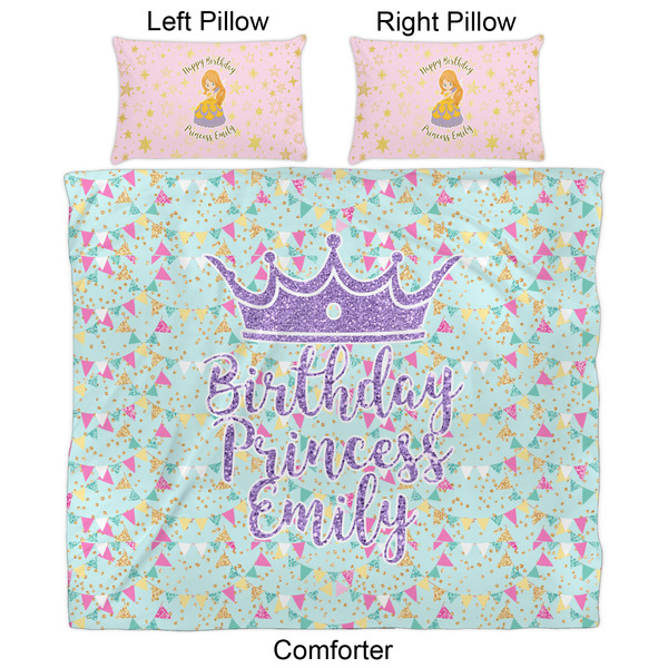 Birthday Princess Comforter Set - King - Approval