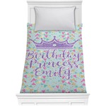 Birthday Princess Comforter - Twin (Personalized)