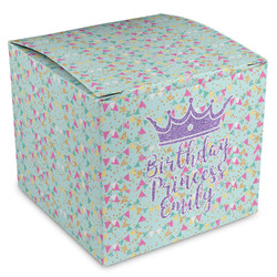 Birthday Princess Cube Favor Gift Boxes (Personalized)