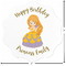 Birthday Princess Custom Shape Iron On Patches - L - APPROVAL