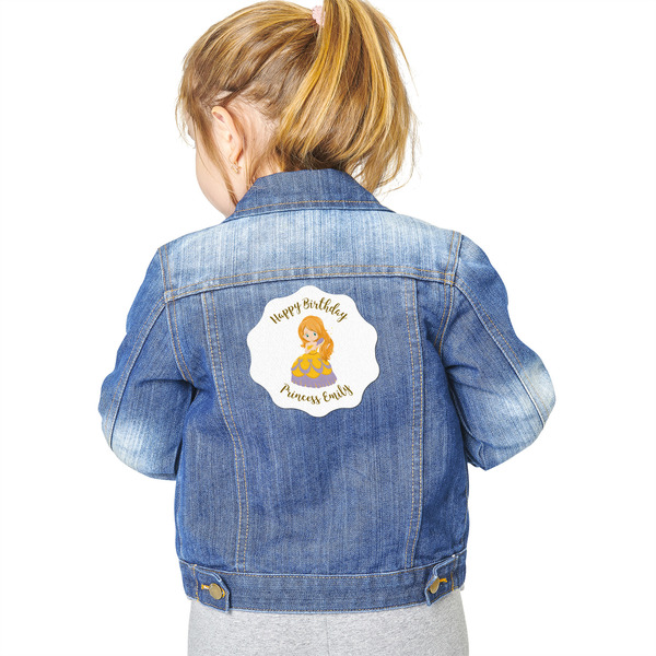 Birthday Princess Custom Shape Iron On Patches - XXL - Single - Approval