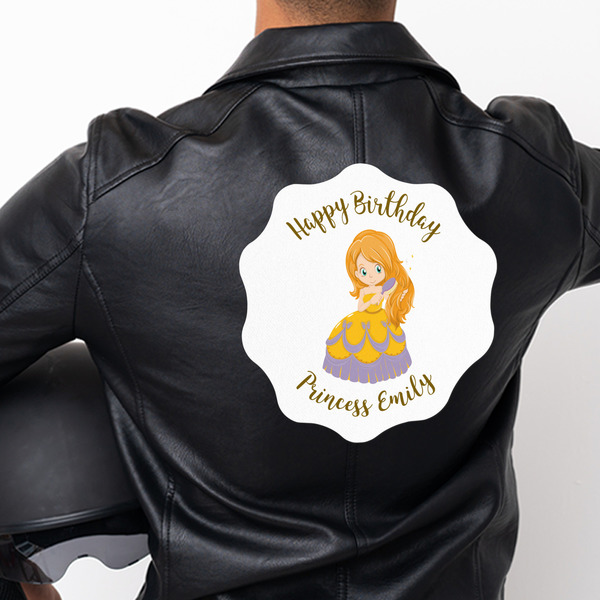 Birthday Princess Custom Shape Iron On Patches - XXXL - APPROVAL