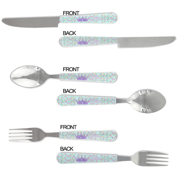 Birthday Princess Cutlery Set - APPROVAL