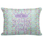 Birthday Princess Decorative Baby Pillowcase - 16"x12" (Personalized)