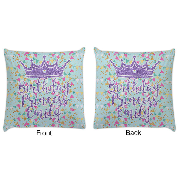 Birthday Princess Decorative Pillow Case - Approval
