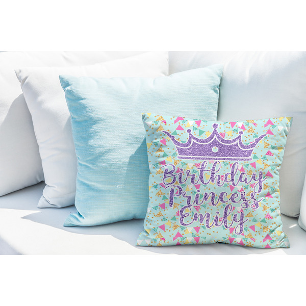 Birthday Princess Decorative Pillow Case - LIFESTYLE 2