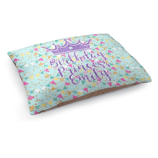 Custom Birthday Princess Dog Bed - Medium w/ Name or Text