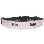 Birthday Princess Deluxe Dog Collar - Double Extra Large (20.5" to 35") (Personalized)