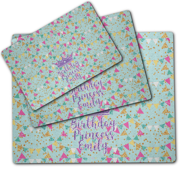Birthday Princess Dog Food Mat - MAIN (sm, med, lrg)