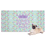 Birthday Princess Dog Towel (Personalized)