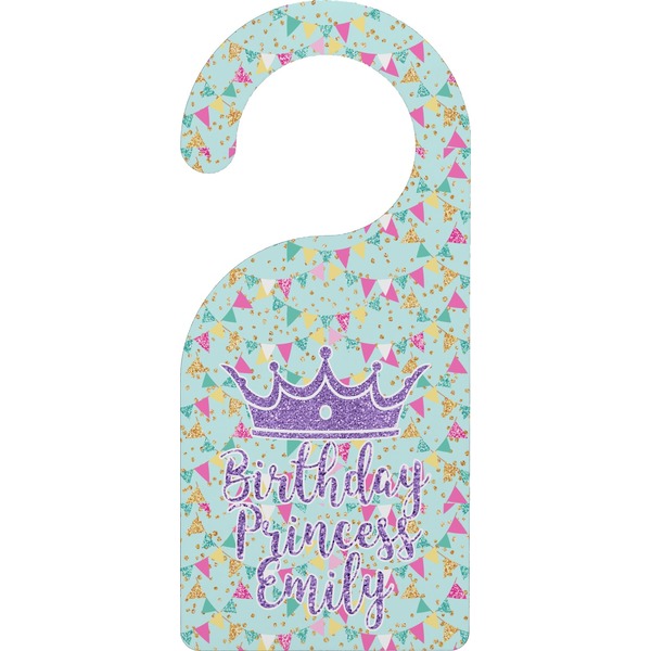 Custom Birthday Princess Door Hanger (Personalized)