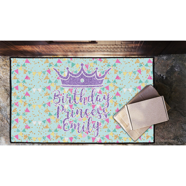 Birthday Princess Door Mat - LIFESTYLE (Lrg)