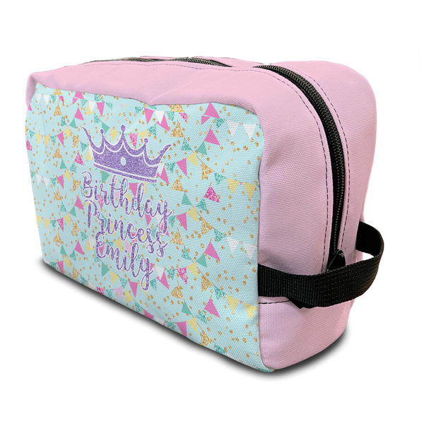 Custom Birthday Princess Toiletry Bag / Dopp Kit (Personalized)