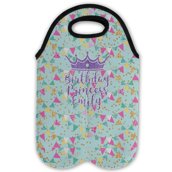 Birthday Princess Double Wine Tote - Flat (new)