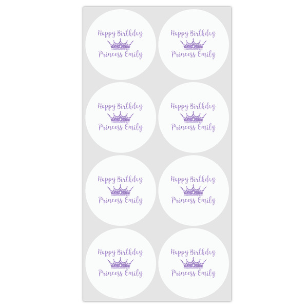Birthday Princess Drink Topper - Medium - Set of 12