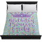 Birthday Princess Duvet Cover - Queen - On Bed - No Prop