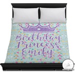 Birthday Princess Duvet Cover - Full / Queen (Personalized)