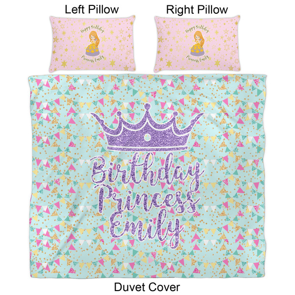 Birthday Princess Duvet Cover Set - King - Approval