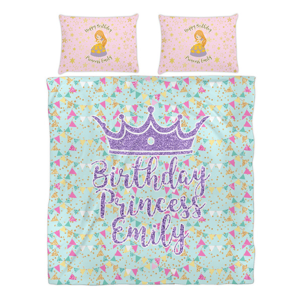 Birthday Princess Duvet cover Set - Queen - Alt Approval