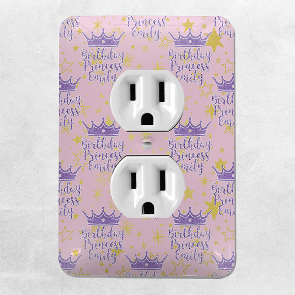 Birthday Princess Electric Outlet Plate - LIFESTYLE