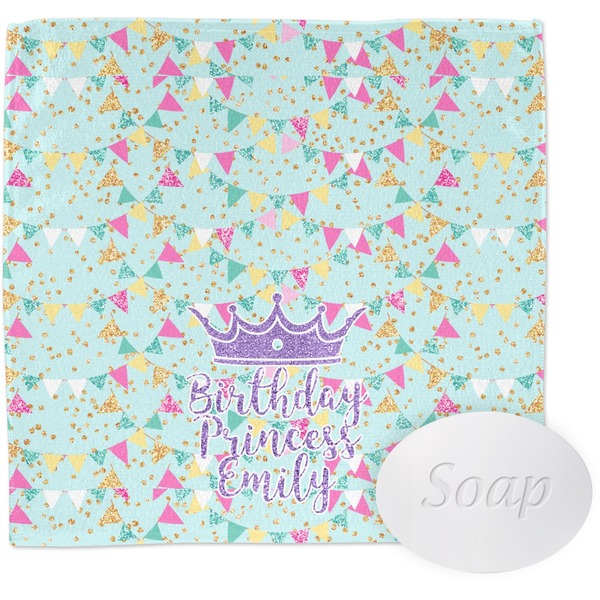 Custom Birthday Princess Washcloth (Personalized)