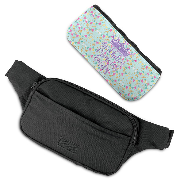 Birthday Princess Fanny Packs - FLAT (flap off)