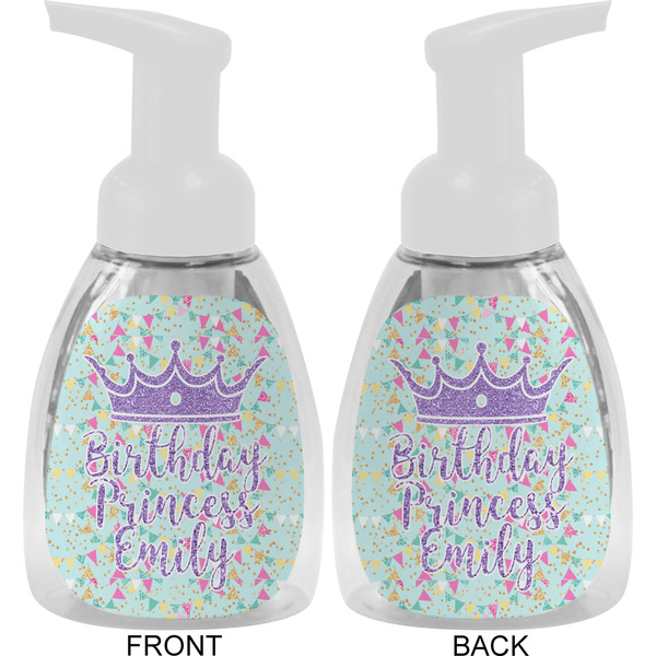 Birthday Princess Foam Soap Bottle Approval - White
