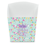 Birthday Princess French Fry Favor Boxes (Personalized)