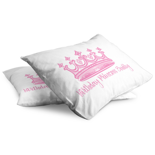 Birthday Princess Full Pillow Case - TWO (partial print)