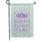 Birthday Princess Small Garden Flag - Single Sided w/ Name or Text