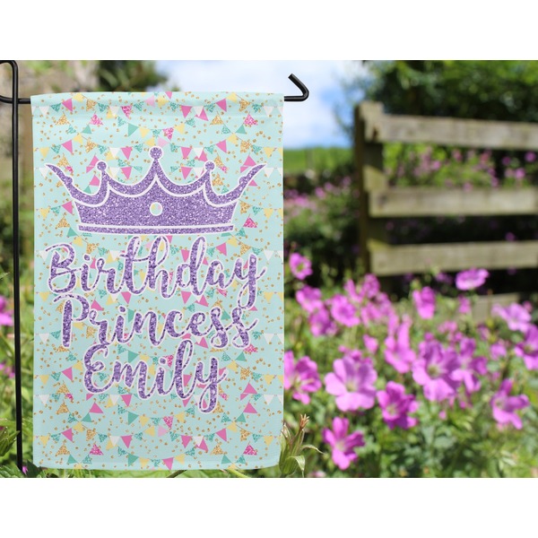 Birthday Princess Garden Flag - Outside In Flowers
