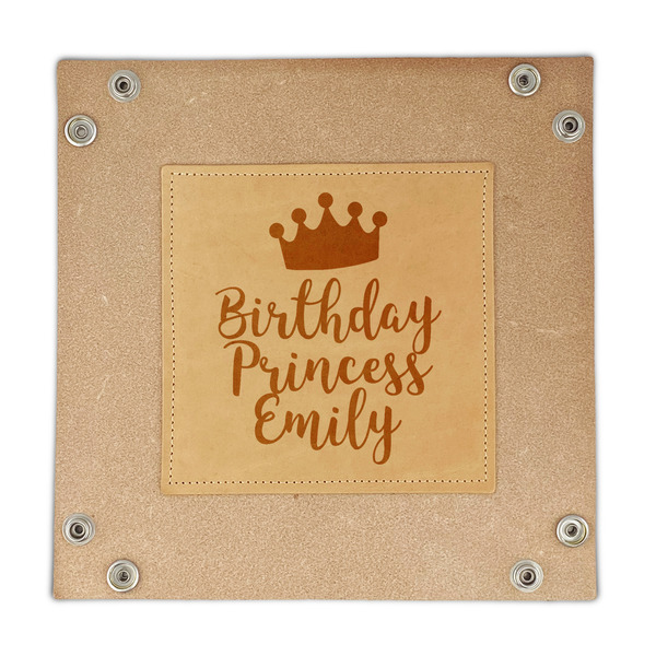 Birthday Princess Genuine Leather Valet Trays - FRONT