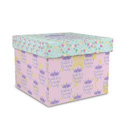 Birthday Princess Gift Box with Lid - Canvas Wrapped - Medium (Personalized)