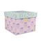 Birthday Princess Gift Boxes with Lid - Canvas Wrapped - Medium - Front/Main