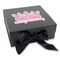 Birthday Princess Gift Box with Magnetic Lid - Black (Personalized)