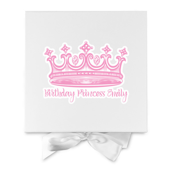 Birthday Princess Gift Boxes with Magnetic Lid - White - Approval
