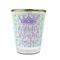 Birthday Princess Glass Shot Glass - With gold rim - FRONT